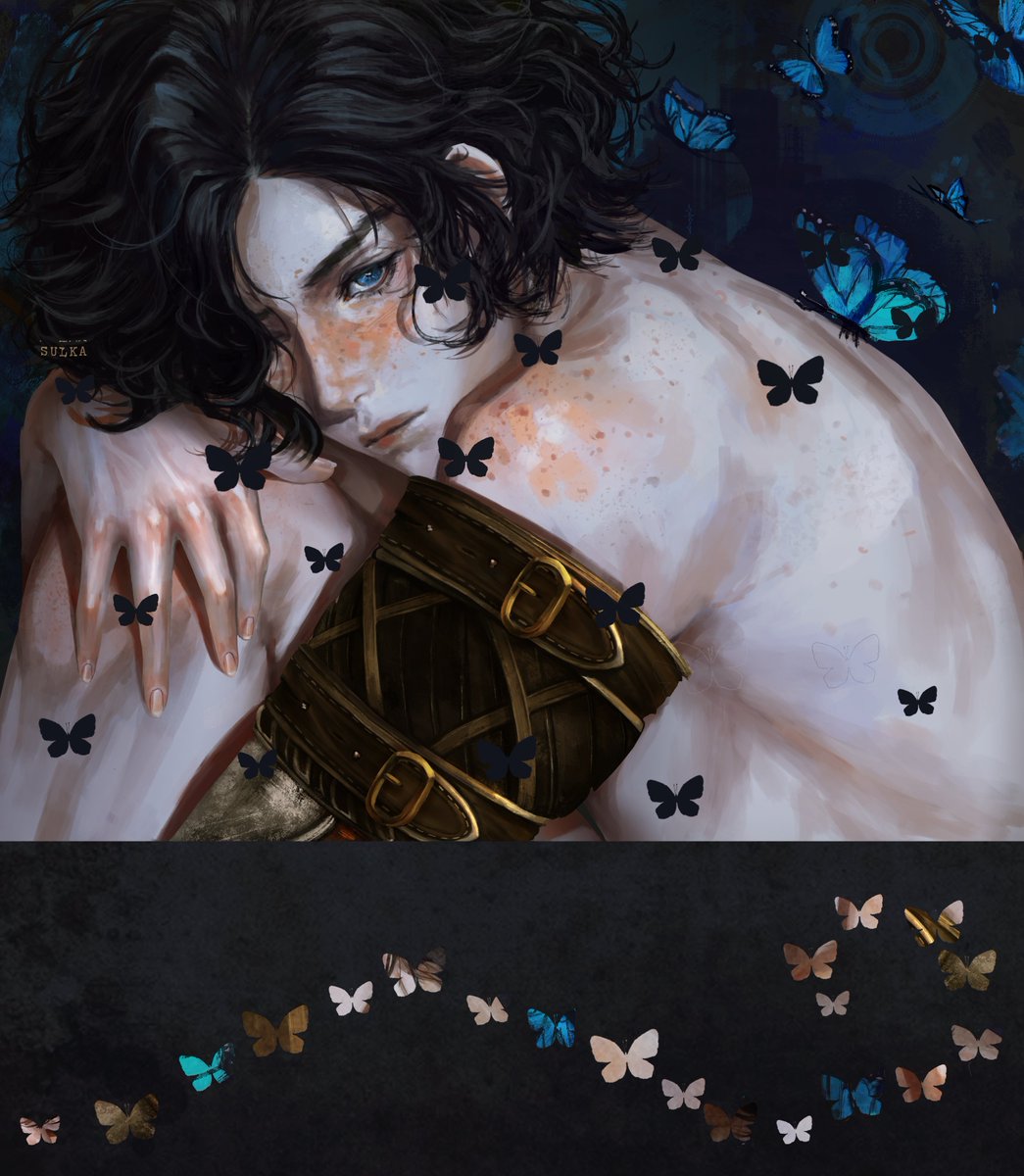sulka_art's tweet photo. My take on the trend 🦋 #liesofp https://t.co/9CUfWoasYy