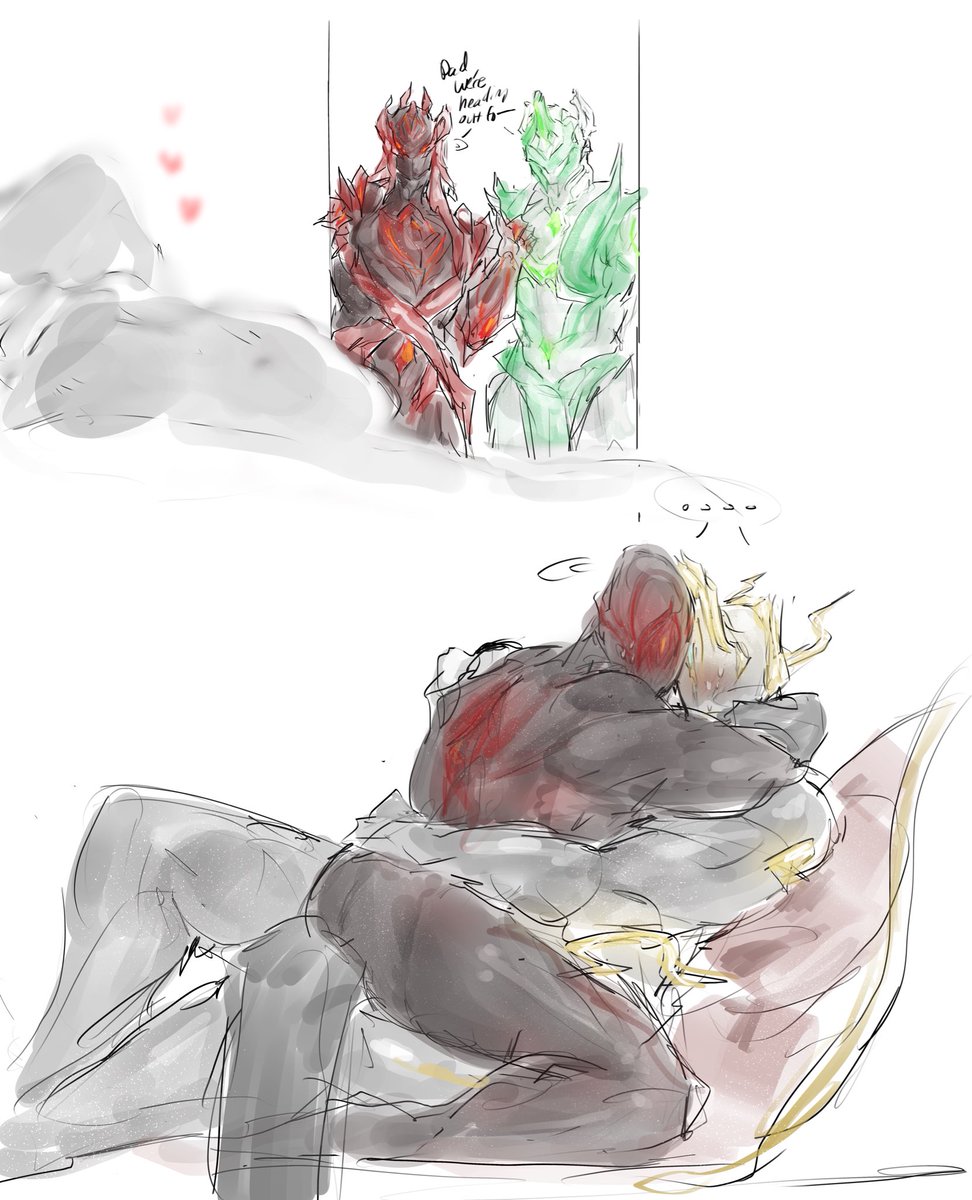 Akylloz's tweet photo. If the demand are enough i will draw them going at it https://t.co/5iajB3Ds1C