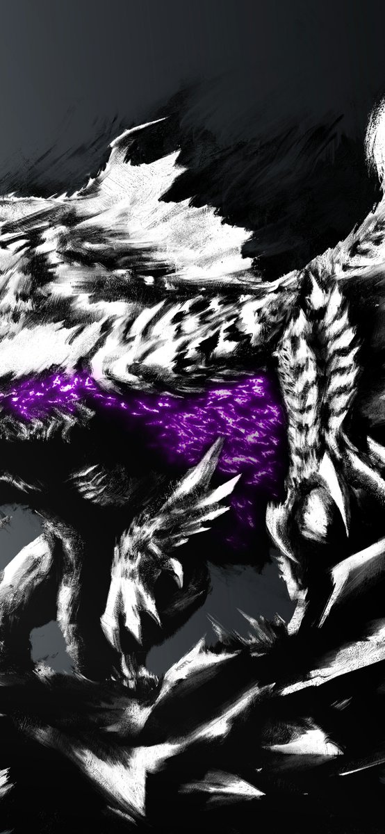 Xotl_art's tweet photo. Happy Anniversary MH4. #mh4 https://t.co/sy6HYscBCV