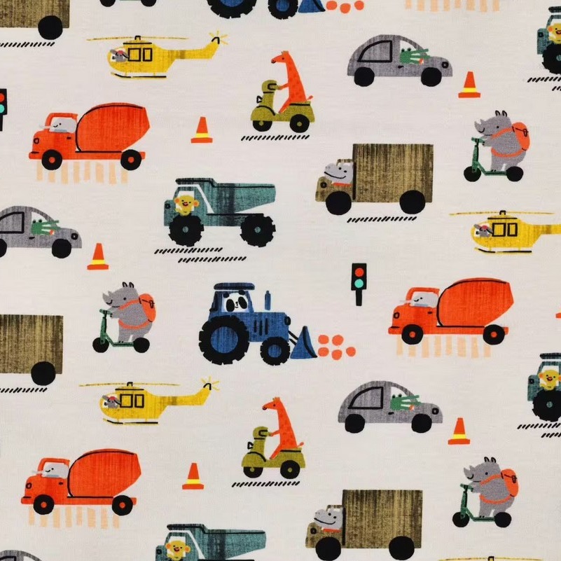 robertoperis23's tweet photo. Neu im Shop: Jersey „Baustelle mit Tieren“. Weich, elastisch und Oeko-Tex-zertifiziert – mit Baggern, Traktoren, Hubschraubern und süßen Tieren. Ideal für Shirts, Leggings, Schlafanzüge und mehr. https://t.co/iEybKfWoXK