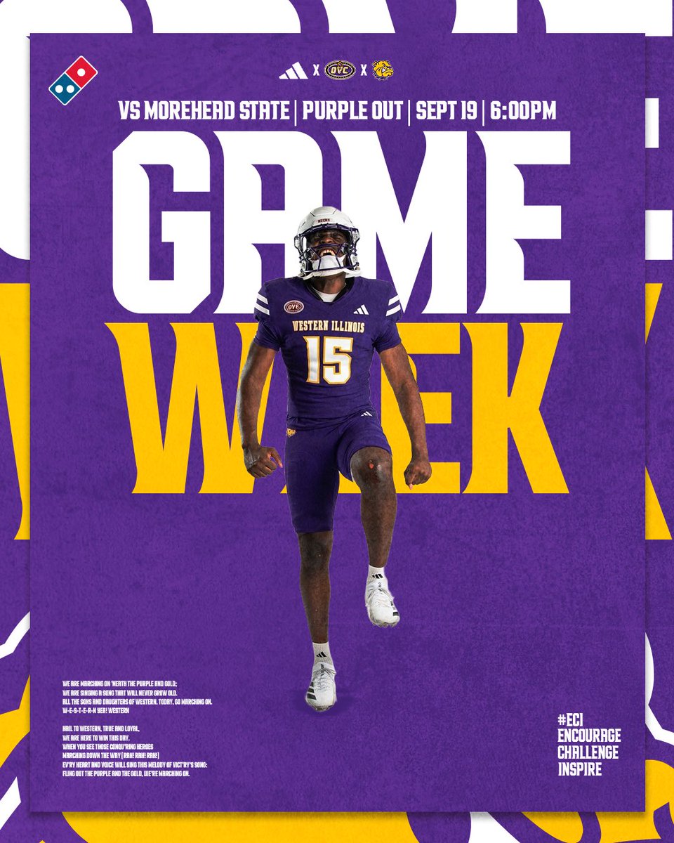 WIUFootball's tweet photo. New week. Same mission😤

Game 4 | September 19 | 6:00 PM | Hanson Field

#GoNecks | #OneGoal | #ECI https://t.co/A48PCPqIAe
