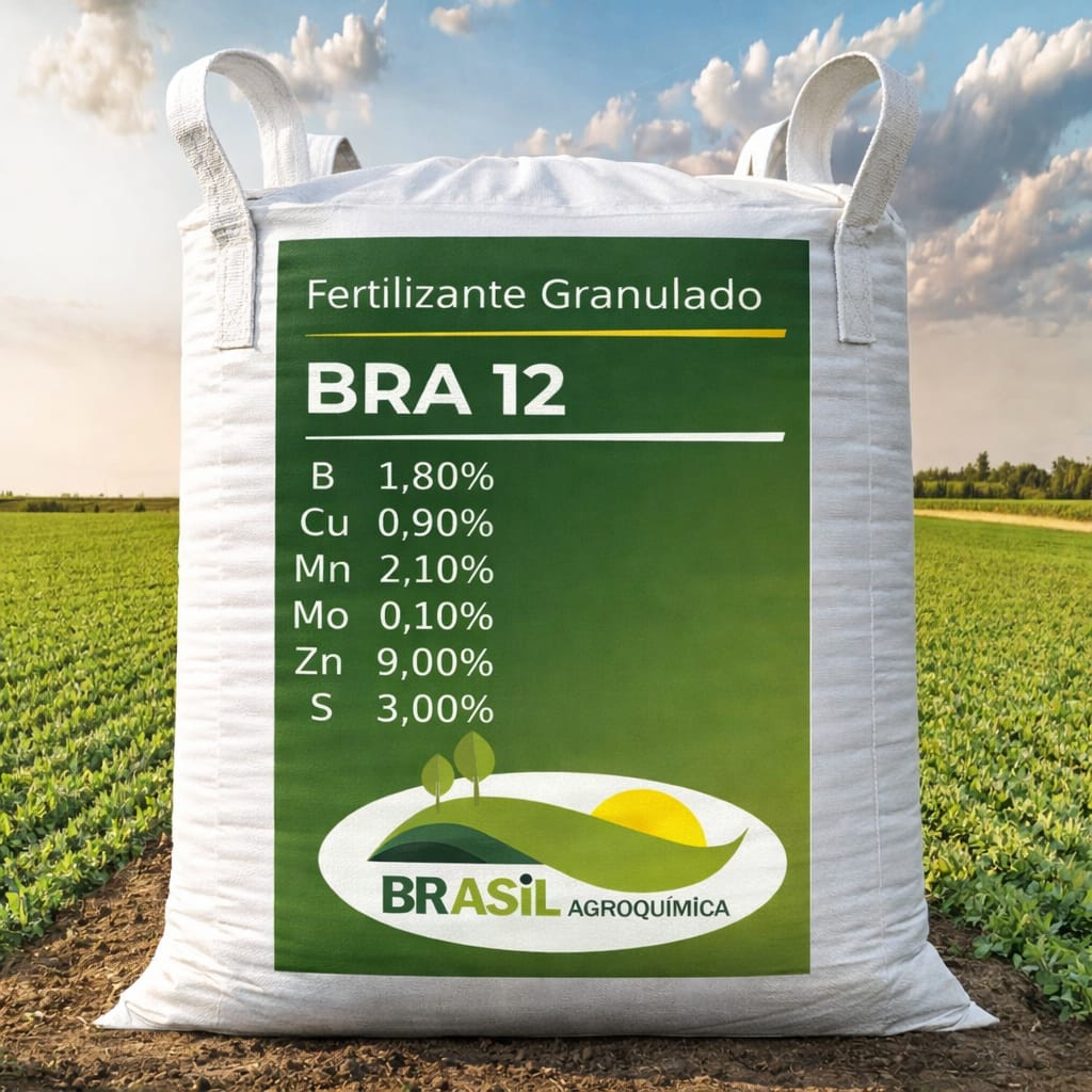 brasil_agro's tweet photo. BR 12 - fertilizante de micronutrientes granulado com liberação gradual para aplicação via solo, com todos os nutrientes em um único grânulo.  Garantias:  B1,80% Cu0,90% Mn2,10% Mo0,10% Zn9,00% S3,00% https://t.co/akjMfVwKOX