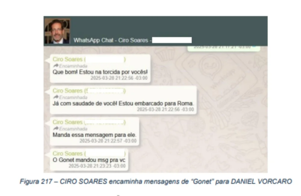 leandroruschel's tweet photo. É simplesmente absurdo.

O PGR é citado várias vezes nas conversas extraídas do celular de Vorcaro. Nas mensagens, "ele vai para Londres com a gente", na expectativa de "charuto e macalan".

E é esse mesmo PGR, convidado do convescote do Macallan, que vai participar do julgamento sobre o material que o coloca no centro do escândalo?

O personagem das provas dando parecer sobre as provas... é o colapso completo da justiça brasileira.