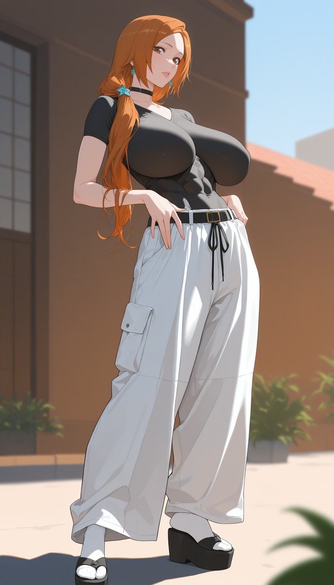 _Koyun_z_'s tweet photo. Inoue Orihime (Bleach) SFW https://t.co/htAIUNRG4E