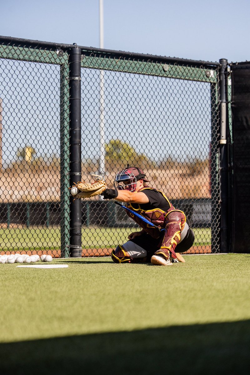 ASU_Baseball's tweet photo. First day out😤 https://t.co/xuImvzDj57