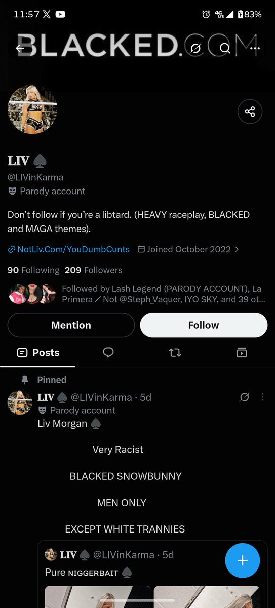 PainByLariat's tweet photo. ||• Oh hell nah' report this shit please. https://t.co/J9zr5i0lKL