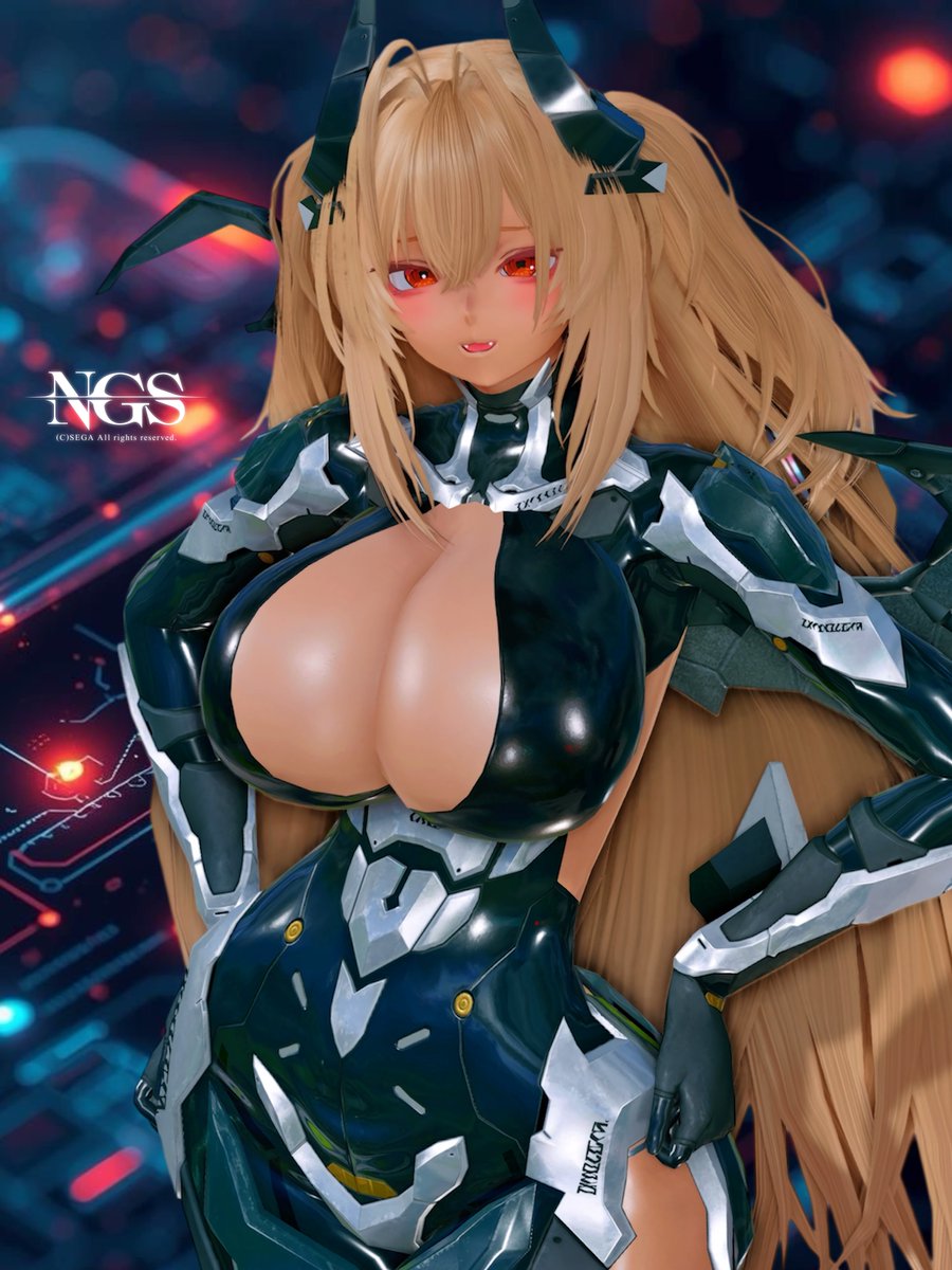 redricecake1's tweet photo. サイバーギャル⚡
 #PSO2NGS_SS https://t.co/aRY1ZDfamq