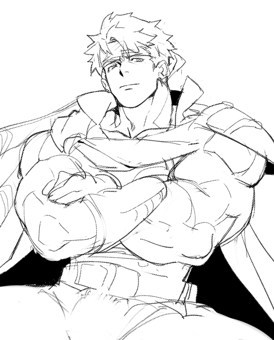 na_insoo's tweet photo. Old doodle of Ike...I would love a remake of Radiant Dawn 😭 https://t.co/egHpLBM4Te