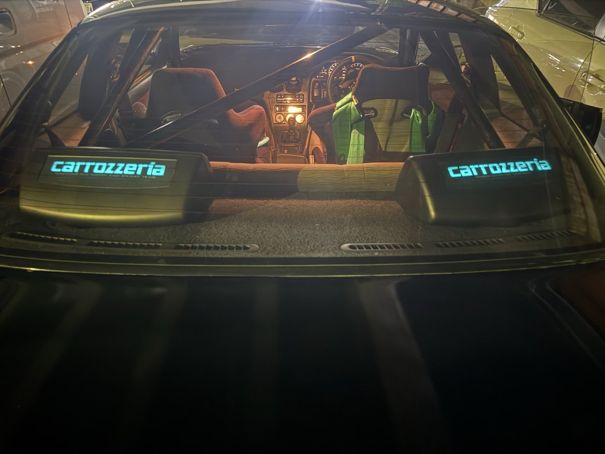 s13yuumo's tweet photo. 久々に実車笑
光スピーカー治した！ https://t.co/tPNu0ZrddU