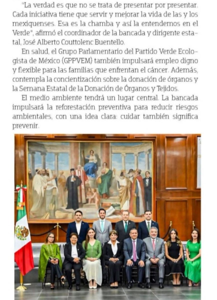 miriamsilvamata's tweet photo. Salud, medio ambiente e inclusión son nuestras prioridades para este último año legislativo.
Como Bancada Verde, impulsaremos temas urgentes como la reconstrucción mamaria gratuita y la reforestación preventiva en el Estado de México.
#MiriamSilva #PartidoVerde #PVEM #Ecatepc https://t.co/DMLGHy3TtF