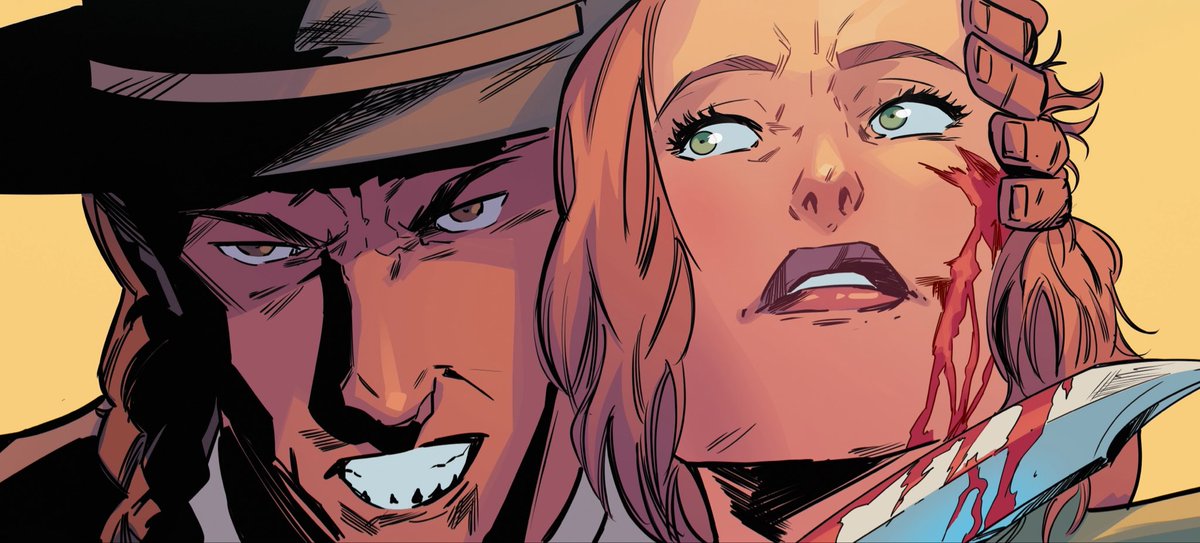 StrangePages's tweet photo. Roy Beckwith and the Cursed Continent issue 2 is launching tomorrow morning!

Help us spread the word 💀🤠

https://t.co/V1lsPL5xy0

Love this panel btw. @jkatzstudio and Guisi Lo Piccolo really did a great job on this book! https://t.co/JRjjfxKeRV