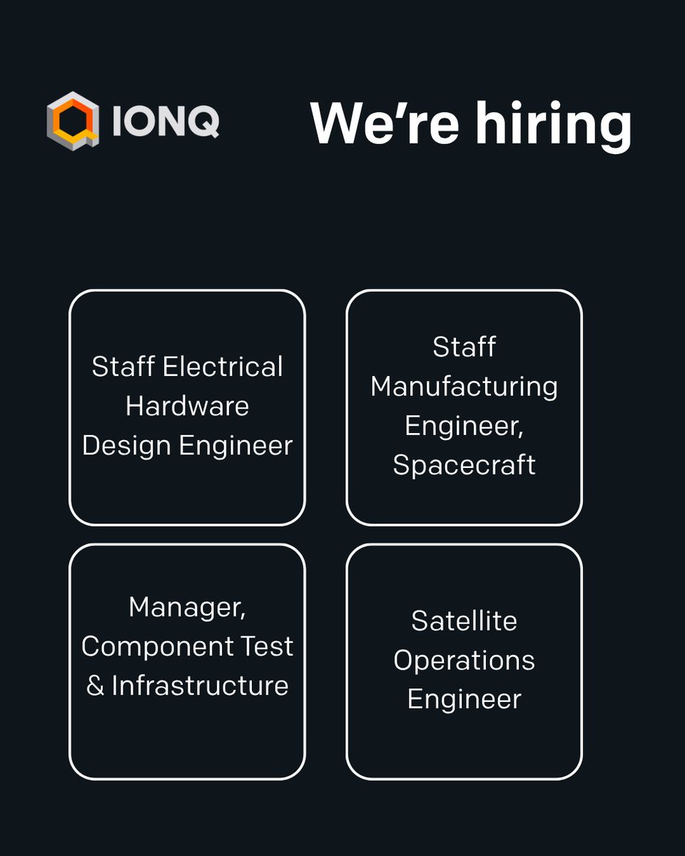 Join our team! We're working at the frontier, where quantum connects with sensing, networking, and security solutions. And we’re looking for exceptional engineers and technical leaders to solve hard engineering challenges that push the boundaries of what’s pos additional source image 3