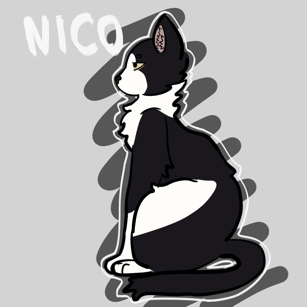 mushdumb's tweet photo. Desenhei o gato da minha namorada https://t.co/EOkGPvJTWt