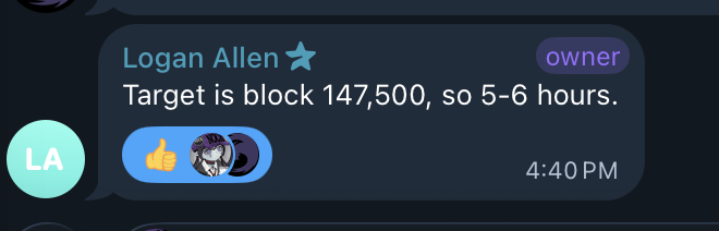 nocktoshi's tweet photo. 🚨🚨🚨Attention @nockchain node operators:

Get ready to upgrade for an emergency fix in 5-6 hours.

🚨🚨🚨 https://t.co/XWfXjWXr0A