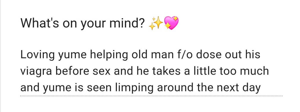 NSFW_Yume_Posts's tweet photo. ✨️Scenario✨️

《Click "ALT" to see this submission in text form!》

》REAL. https://t.co/zCZdjdYOkO