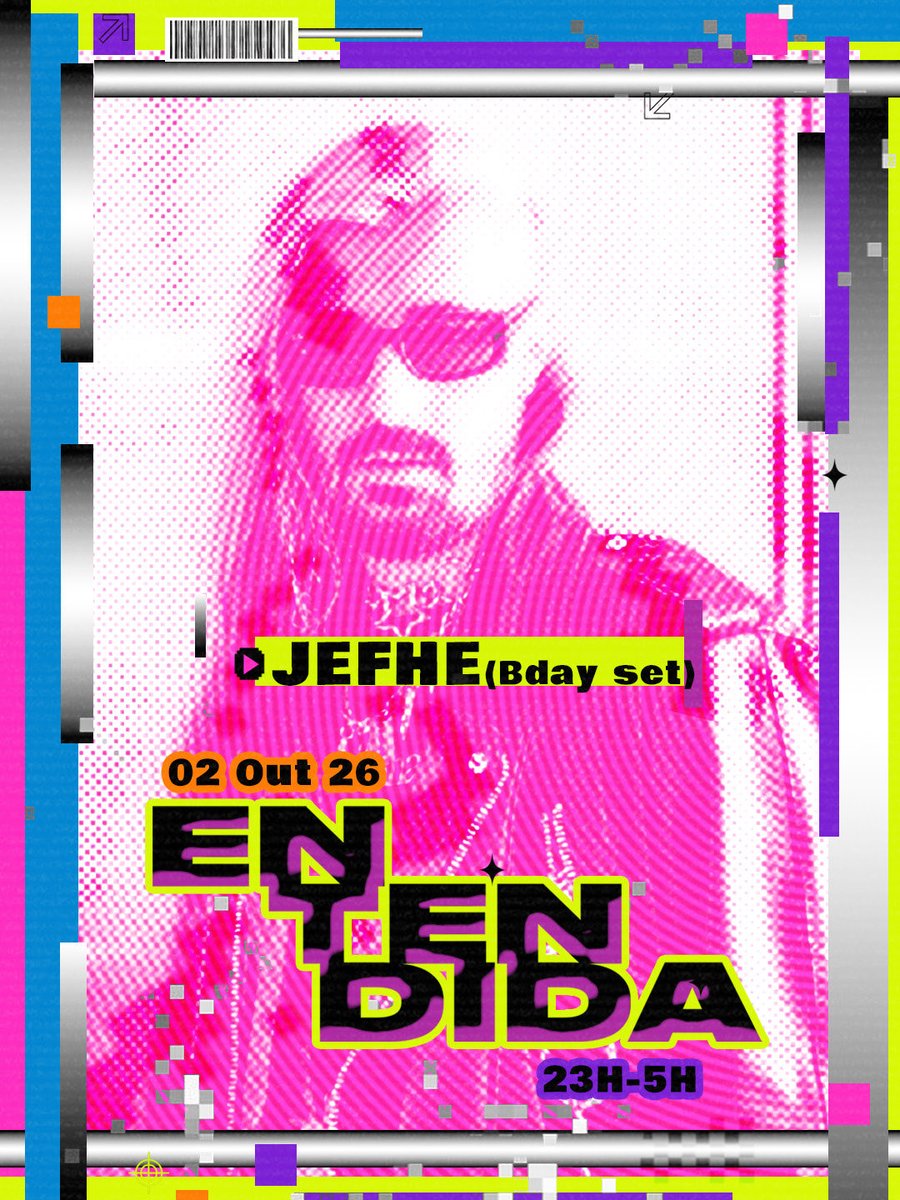 Entendida_cwb's tweet photo. ELE TÁ DE PARÁBENS!

Comemorando seu aniversário daquele jeitinho @Jefhe_lm vem fazer um set mais que especial pra essa data!

DJ e produtor musical com 8 anos de trajetória mergulhando na exploração de sonoridades alternativas do  pop e eletrônico brasileiro e latino. https://t.co/y6SNVPfXwy