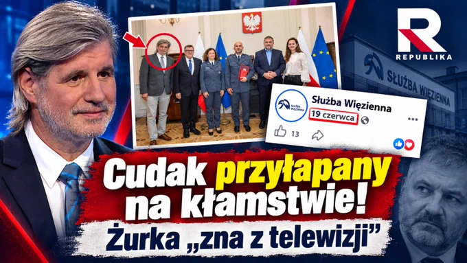 Sławomir Cudak przyłapany na kłamstwie! Żurka „zna z telewizji” wg. wywiadu w TVP Info w Likwidacji. Tymczasem wystąpił na zdjęciu opublikowanym na Facebook Służby Więziennej 19 czerwca ze spotkania z udziałem Ministra Sprawiedliwości Waldemara Żurka.