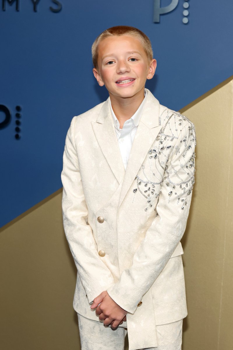 DEADLINE's tweet photo. 'A Knight of the Seven Kingdoms' star Dexter Sol Ansell arrives at the #Emmys

See our full photo gallery here: https://t.co/CB9OTz4H92

(Photo: Getty) https://t.co/6nN0vgvWWH
