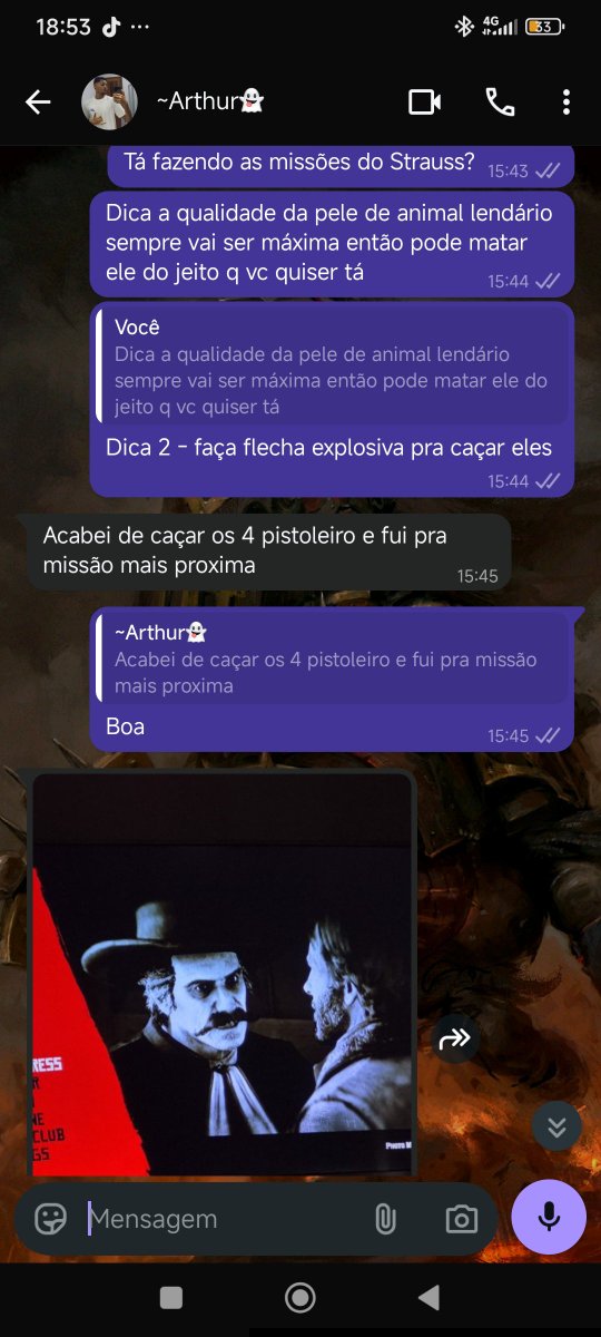 __ARTsfd__'s tweet photo. Muito bonitinho ver meu amigo @_arthur_05_ jogando RDR 2 pela 1 vez e me perguntando oq eu fiz em x missões e pedindo dicas https://t.co/hmU0MgQRkb