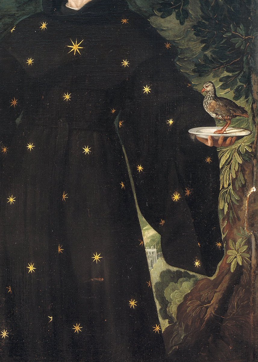 SeekAfterBeauty's tweet photo. San Nicolás de Tolentino (detail, 1601), by Juan Pantoja de la Cruz https://t.co/OqqQsf5EPA
