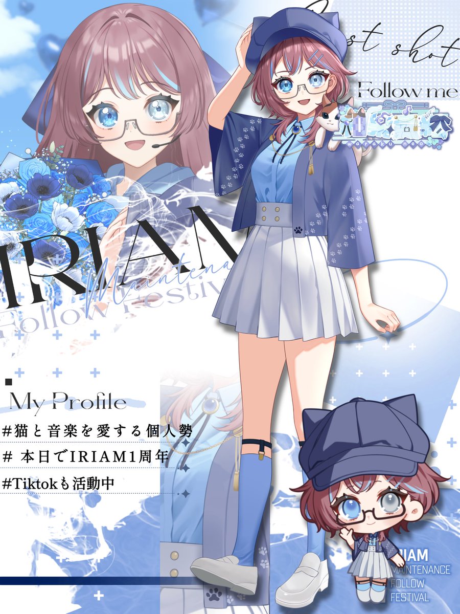 Warak_Neo's tweet photo. \ #IRIAMメンテ中のフォロー祭り /
#おはようVライバー
『ねおちと"寝落ち"、しませんか?』
🐱猫と音楽を愛する個人勢
🎼ミケ様と配信中
🐱枠の治安💮基本PON
🎼声とBGMで寝れる枠
🐱今日で1周年✨
+👤〉💙〉💬で巡回🚗³₃
IRIAM▶︎ https://t.co/IA3jGuyyEO
#IRIAMライバーさんと繋がりたい https://t.co/AB0aPKpPMO