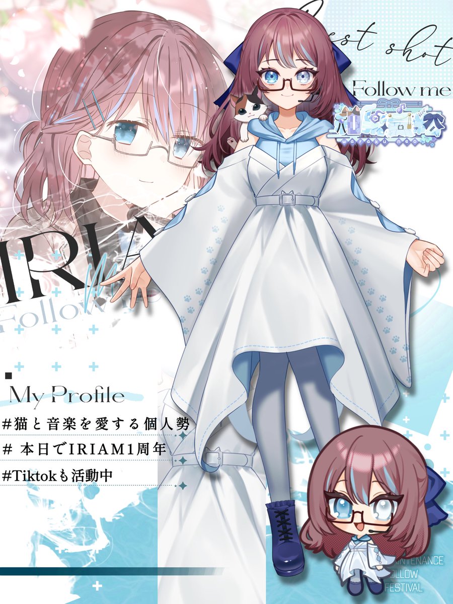 Warak_Neo's tweet photo. \ #IRIAMメンテ中のフォロー祭り /
#おはようVライバー
『ねおちと"寝落ち"、しませんか?』
🐱猫と音楽を愛する個人勢
🎼ミケ様と配信中
🐱枠の治安💮基本PON
🎼声とBGMで寝れる枠
🐱今日で1周年✨
+👤〉💙〉💬で巡回🚗³₃
IRIAM▶︎ https://t.co/IA3jGuyyEO
#IRIAMライバーさんと繋がりたい https://t.co/AB0aPKpPMO