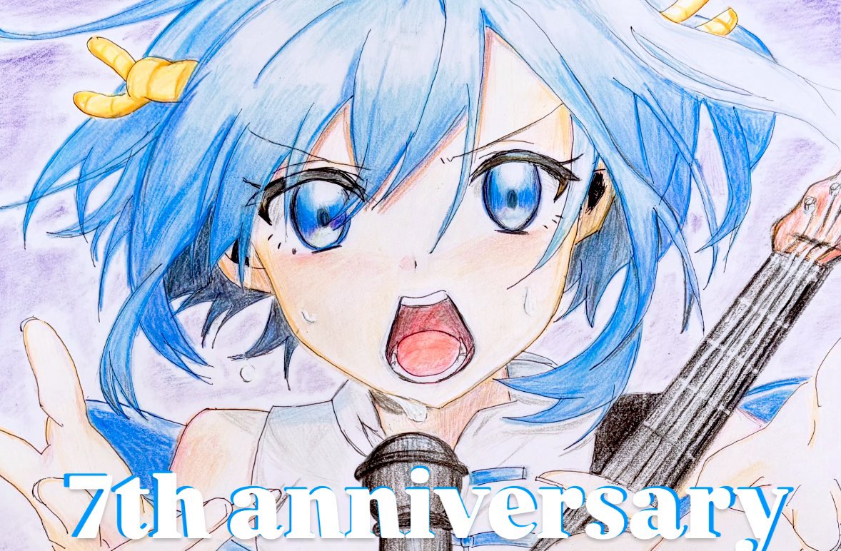 nk30111917's tweet photo. #カレコレ7周年 #カレコレ #カレコレED #ヒサメ　7周年おめでとう🎉 https://t.co/xuZ9jMza6a