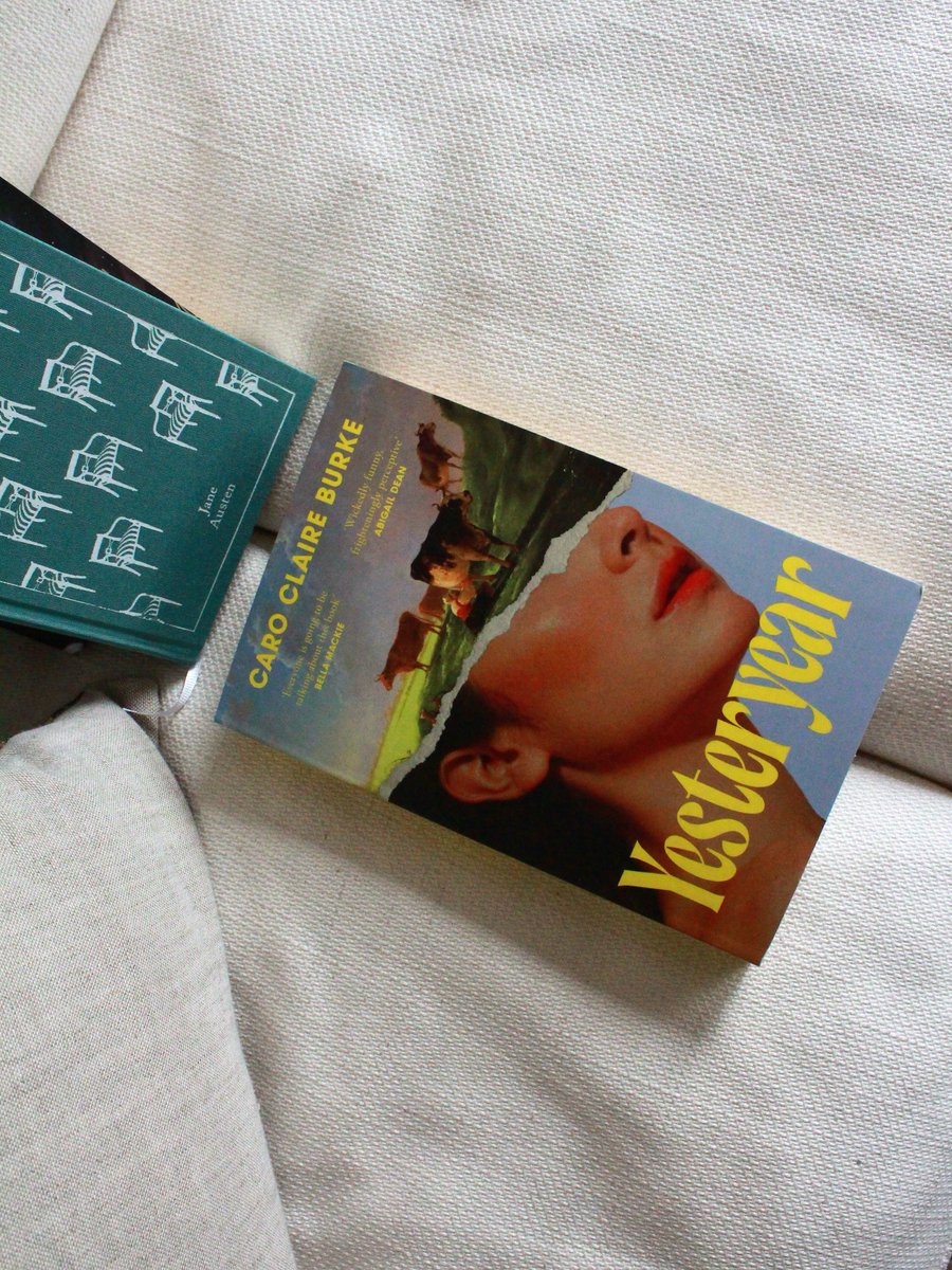 erissonp's tweet photo. Yesteryear is dark, funny, fast-paced, and impossible to put down. It left me reflecting on social media, anonymity, motherhood, religion, politics, and the responsibility behind what we amplify online. A striking debut from Caro Claire Burke. https://t.co/J5X9m8nyK5