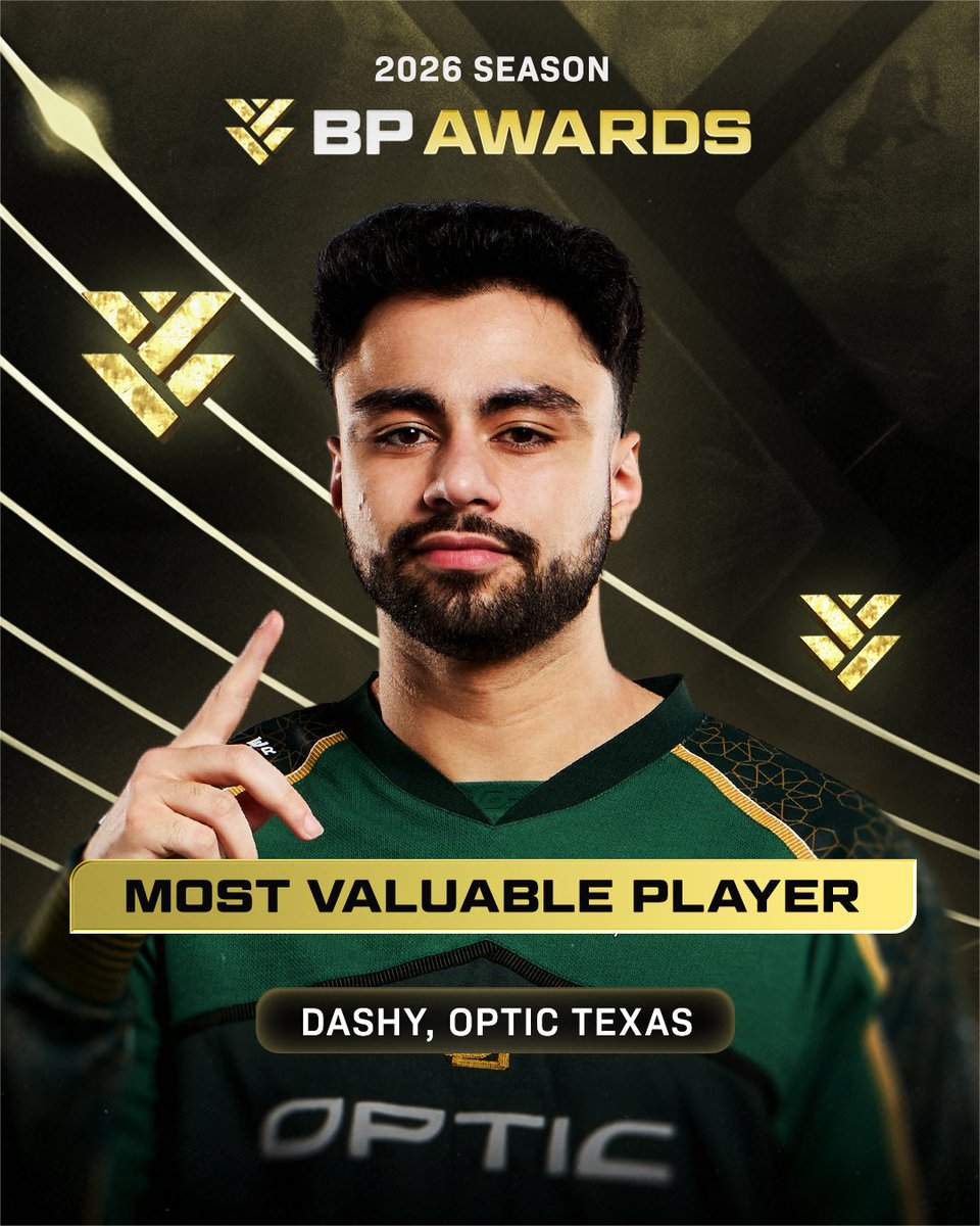 GGBreakingPoint's tweet photo. Most Valuable Player 🏆

@DashySZN 

#BPAwards2026 https://t.co/beUhuWIA5l