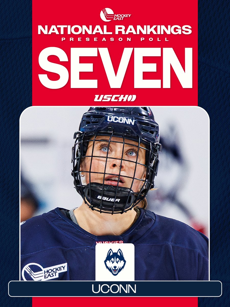hockey_east's tweet photo. Ranked and ready.

@GoNUwhockey @UConnWHOC https://t.co/gV0RIIpfnZ