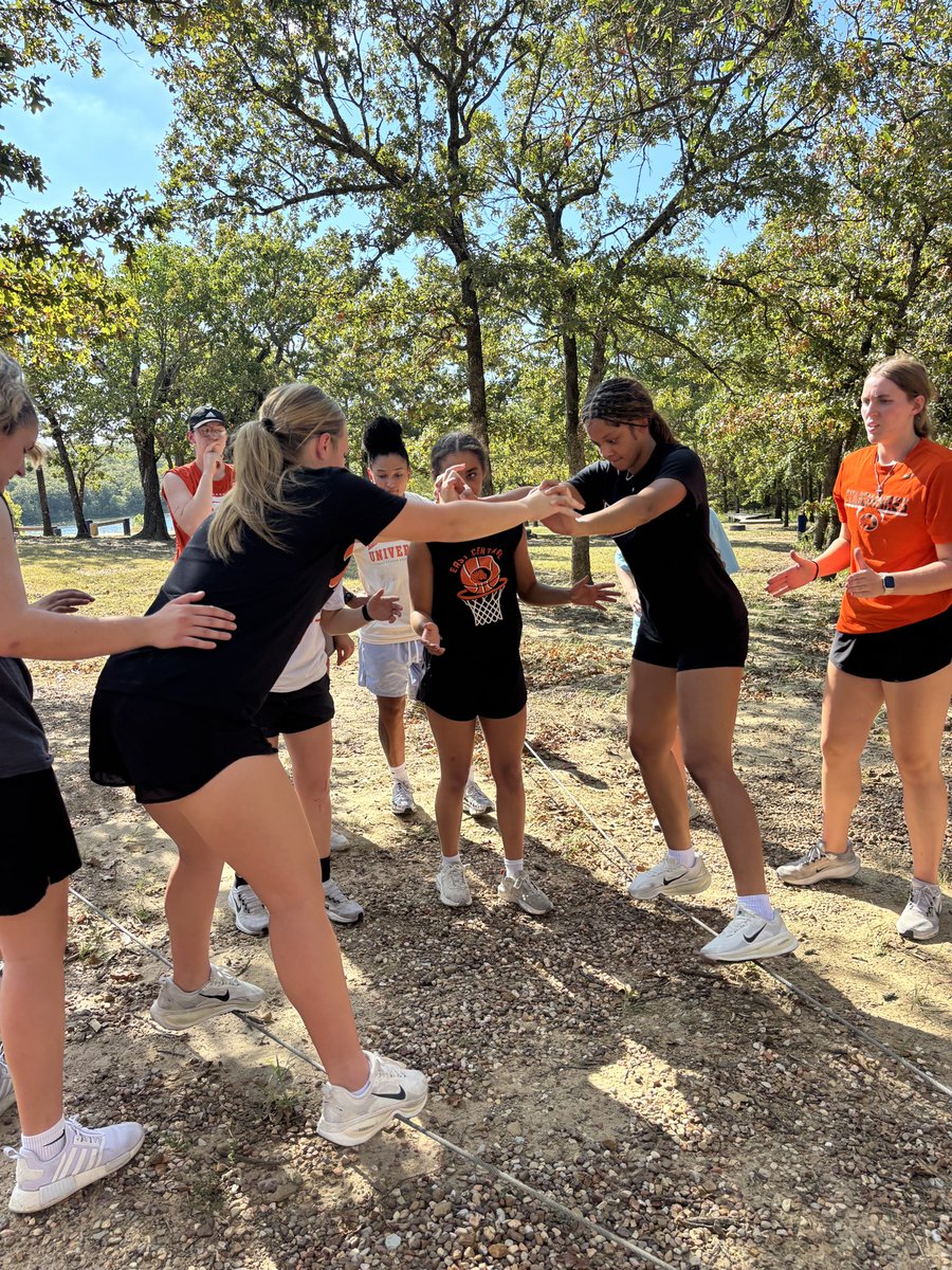 ECUTigersWBB's tweet photo. Thank you @Trinity_ECU for having us at Camp Wow today. We had a great time learning about each other and growing as a team. https://t.co/EH9AlZdm8j
