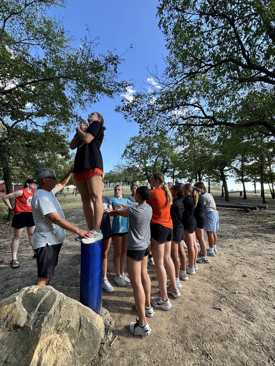 ECUTigersWBB's tweet photo. Thank you @Trinity_ECU for having us at Camp Wow today. We had a great time learning about each other and growing as a team. https://t.co/EH9AlZdm8j