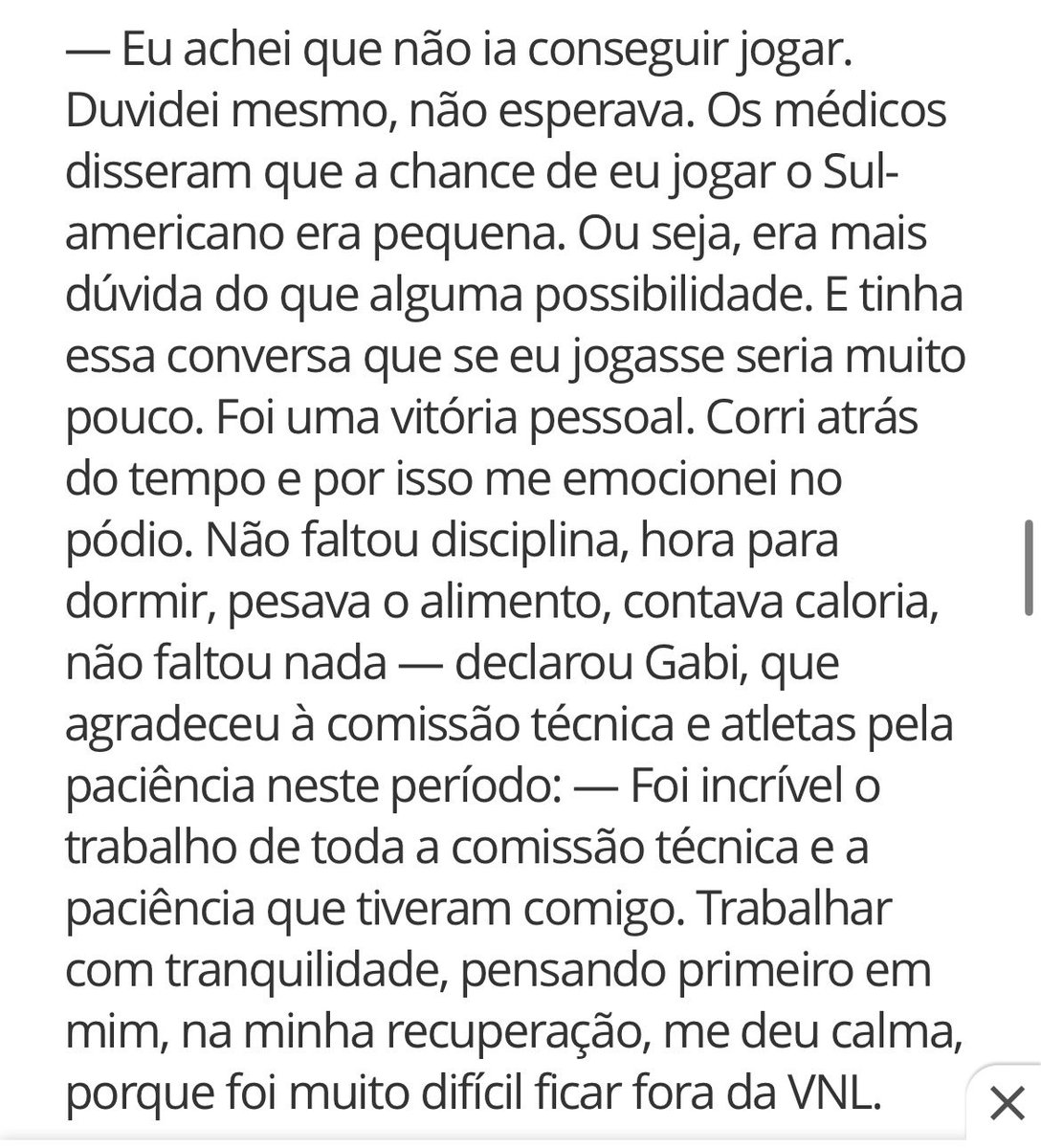 kaptandanvers's tweet photo. Os médicos acreditam que a chance da Gabi jogar o sula era pequena e que se jogasse seria muito pouco, mas nunca duvide da disciplina e comprometimento de Gabriela Guimarães! Ela não é a melhor do mundo a toa, ninguém como ela, ninguém acima dela! MERECE TUDO! LA28 VAI SER DELA! https://t.co/iTeGEyu86V