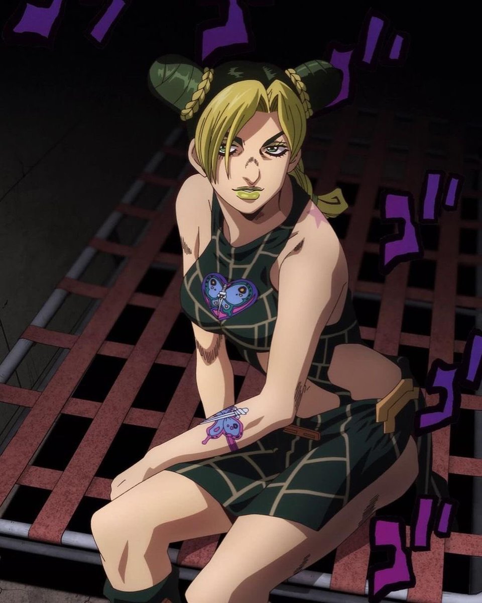 wonderinganime's tweet photo. Jolyne Cujoh - Stone Ocean 💚 https://t.co/7rduQWsfRB