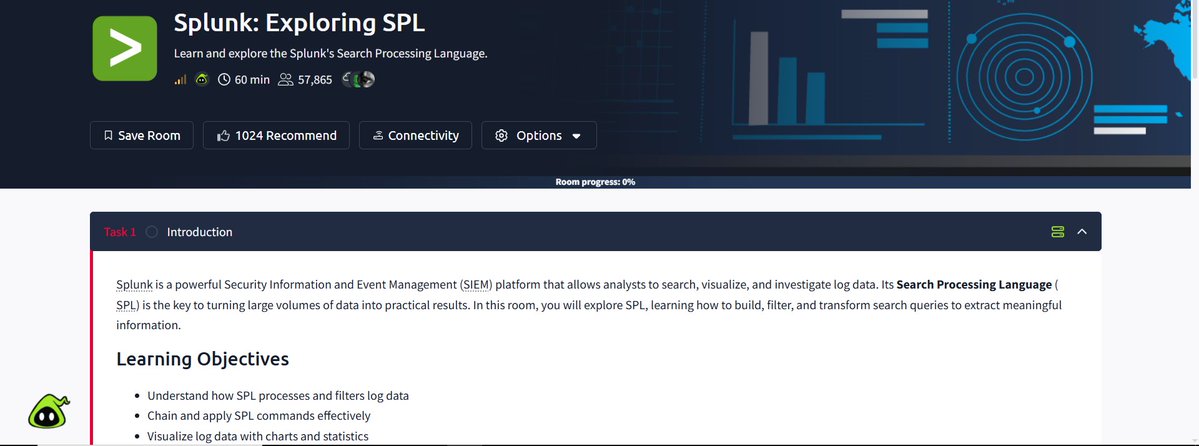 FouadVerse's tweet photo. Days 4&5:
I continued my study through @hackthebox_eu's SOC pathway yesterday and today focused on SPL with @tryhackme. It's one thing to be able to read logs and another to find necessary logs to read
@Niffeey007 @DefendWithFelix @malik_cybersec #30DaysCybersecurityChallenge https://t.co/F4cBnorRIq