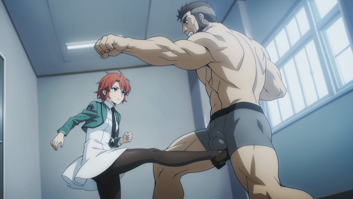 quickknee's tweet photo. Three times her size and she drops him with ease. https://t.co/KXECs9hISU
