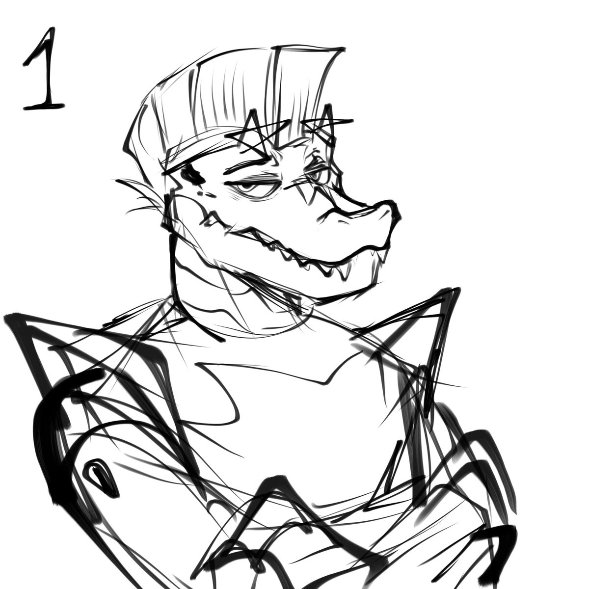IDMatthewlaw's tweet photo. Drawing Monty from my memory https://t.co/uMB4xr9YXg