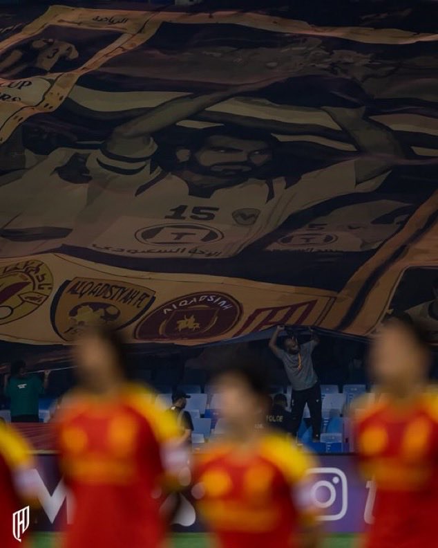 AbdullahYahiya's tweet photo. ليلة كانت تاريخية بكل تفاصيلها 💛❤️

بحضور أبطال الكأس التاريخية.. وبالفوز الأول في بطولة النخبة.. وبحضور أكثر من 7,000 فارس وقفوا خلف القادسية وساندوا الفريق بكل قوة.

شكراً لكل فارس حضر، ولكل من ساند، ولكل من كان خلف الفريق وصنع هذه الليلة الجميلة.

نلتقي بعد التوقف.. بظروف وأجواء أفضل، وبحضور أكبر، ودعم أقوى يليق بالفرسان وبالقادسية.

القادم أجمل.. ومدرجنا دائماً في الموعد. 💛❤️