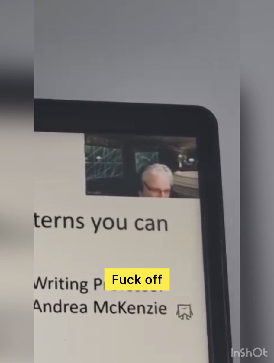 realgetyorked's tweet photo. York University Prep Course Instructor Caught Crashing Out On Online Zoom Class https://t.co/TPQ6a6x6w2