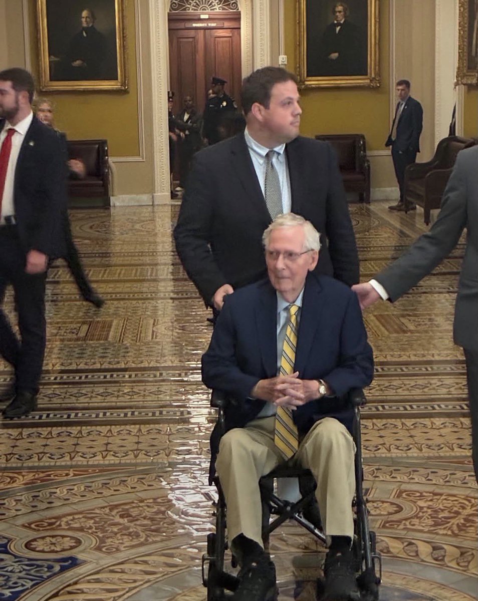 TabithaTalkz's tweet photo. Ugghhh…

Why couldn’t they do a real proof of live video weeks ago?? 🤔
#mitchmcconnell https://t.co/hxZY0yy4OI
