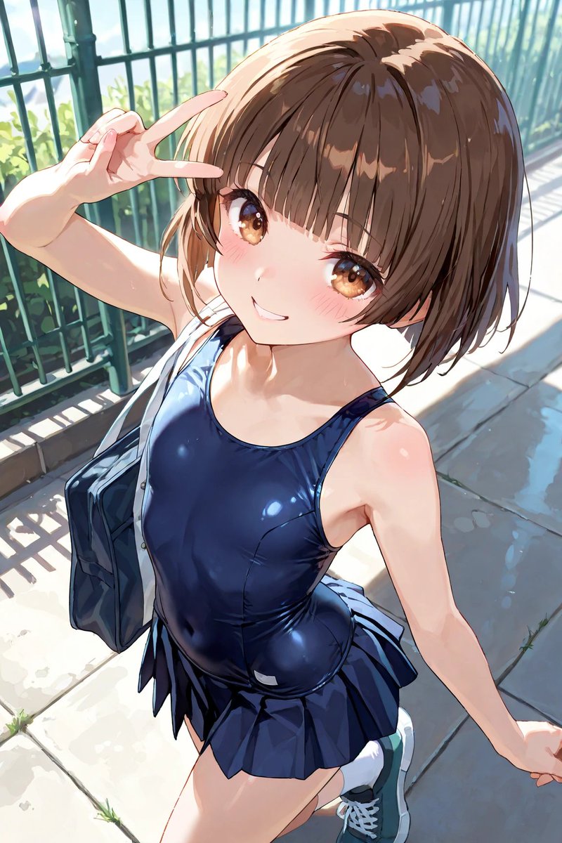 mnnlps08's tweet photo. いつかみた夏の景色☀
火曜ぶいっ✨️

今日も元気にいってらっしゃい💕
#火曜スク水Lover https://t.co/bMrCh9uJgj