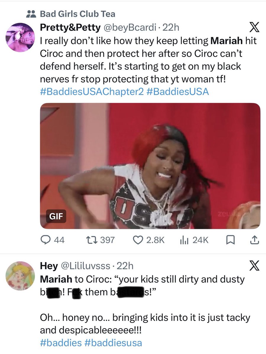 The_ZeusNetwork's tweet photo. Yeahhh!!! π₯ #Rollie @RPSnackMealz at #2 with #BaddiesUSAChapterTWO, #CirocGalore & @MariahLynBoss on the TWITTER βXβ CHARTS!! π Swipe right to see the TWEETS & give your THOUGHTS on the New Episode ππΎ https://t.co/TTHwHR1jaf