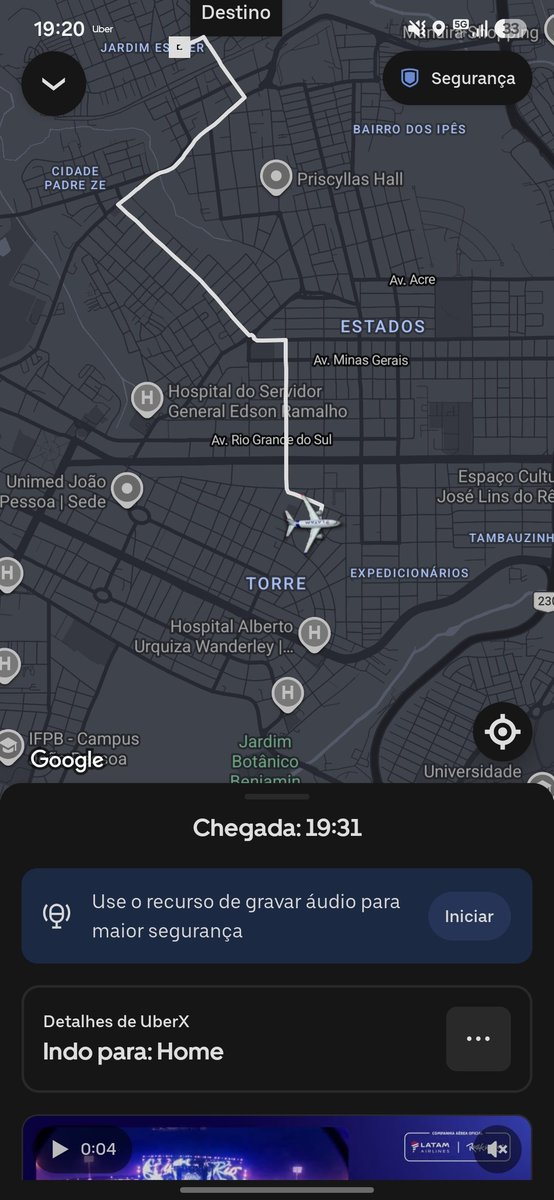lmjsflex's tweet photo. E agora tem uber aviao é? https://t.co/7X6NtwLZZy