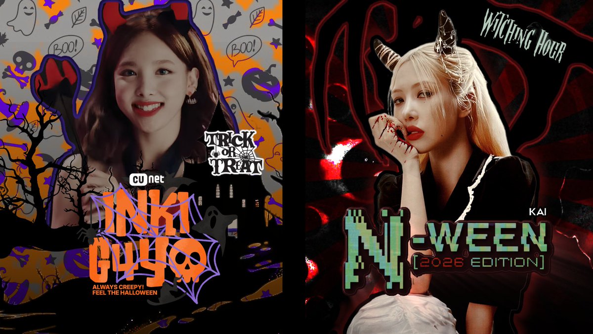 CunetNR's tweet photo. ᯓ🎃 𝐈𝐍𝐊𝐈𝐆𝟒𝐘𝐎 𝟐𝟎𝟐𝟔 
𝖠𝖫𝖶𝖠𝖸𝖲 𝖢𝖱𝖤𝖤𝖯𝖸! 𝖥𝖤𝖤𝖫 𝖳𝖧𝖤 𝖧𝖠𝖫𝖫𝖮𝖶𝖤𝖤𝖭 ˎˊ˗ 🕸️

🕷️ As inscrições para o INKIG4YO de Halloween X N-WEEN 2026 @nween_official estão abertas! 

→ As inscrições serão fechadas na quarta-feira (16/09 às 23h59);
→ No formulário, você deve escolher a categoria (Trick Or Treat ou Witching Hour) de acordo com o stage e conceito da sua música;
→ O prazo para envio de stages será no dia 20/10 às 23h59.

Mais informações no tweet abaixo!

🖇️ LINK DO FORMS DE INSCRIÇÃO:
https://t.co/paTh90F4ei

#CUNET @CunetNR #INKIG4YO #INKIG4YODEHALLOWEEN #NWEEN2026 @nween_official