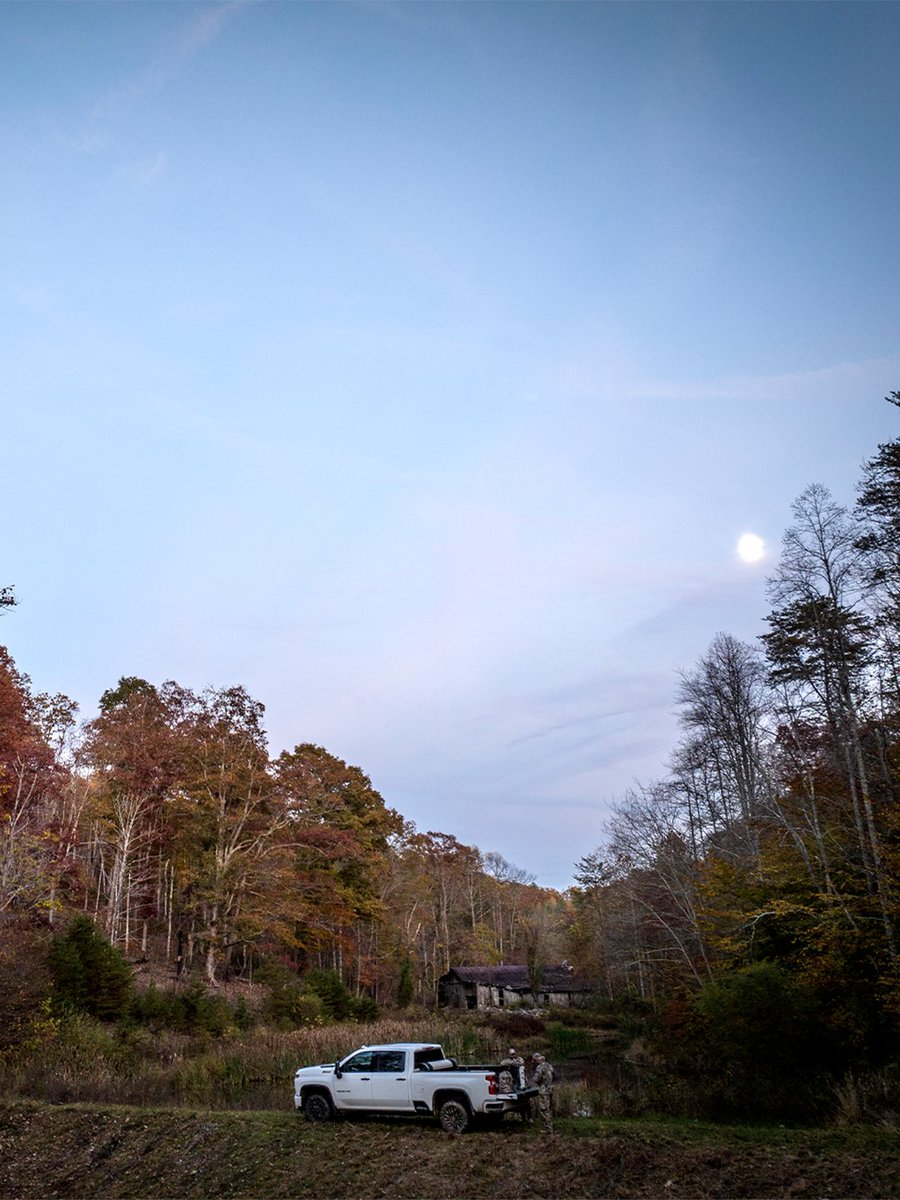 Realtree's tweet photo. Every hunting trip starts with getting there. Thanks for getting us there, @chevrolet. 

#Realtree https://t.co/s35qWvnYfL