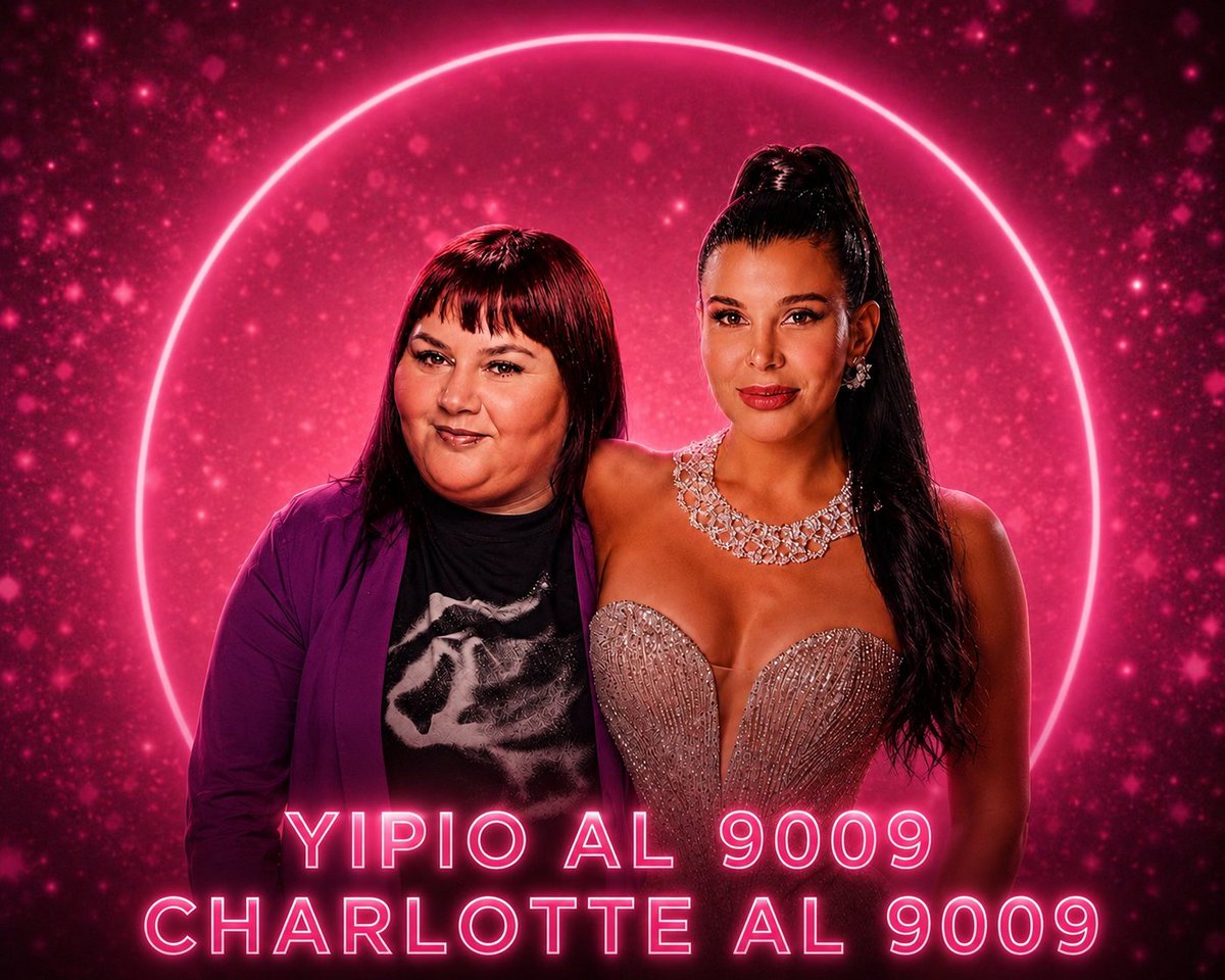 Lucianaval5e's tweet photo. FINAL 
YIPIO Y CHARLOTTE AL 9009 https://t.co/bsivSUGRib