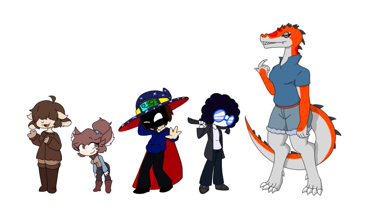 Angelius271436's tweet photo. Papulines
Con estos ya voy 30 Ocs dibujados-
@tobi_locote 
@blackrabbitjack 
@Salan15A 
@Dstr4sh 
@Alb4638Garcia https://t.co/kOXM5DWWW5