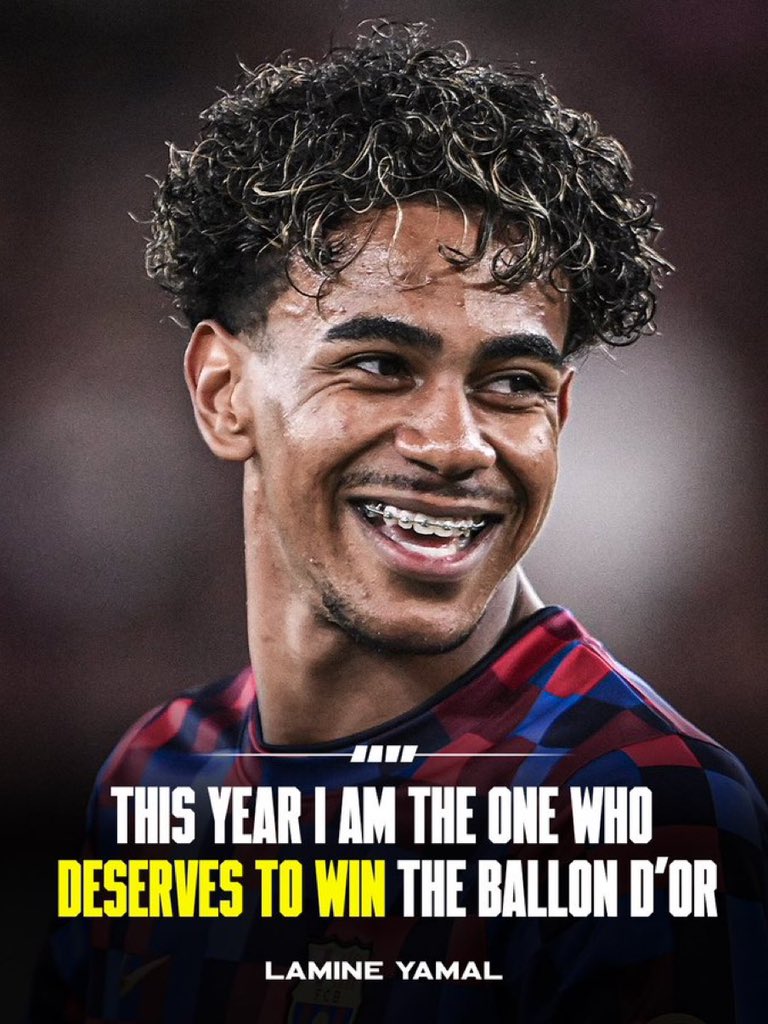 UTD_Seth001's tweet photo. 🚨Harry Kane on Lamine Yamal saying “THIS YEAR I AM THE ONE WHO DESERVES TO WIN THE BALLON D’OR”:

����️ Harry Kane: “I actually like that Lamine said it. You have to have that belief in yourself. If you don’t think you deserve to win the Ballon d’Or, then why should anyone else think you do?

But when you say something like that publicly, you also have to accept that people are going to look at everything you’ve done and ask, ‘Okay, show us.’

And that’s where I am.

I believe I deserve the Ballon d’Or. Not because I want to sound confident, but because I know what I’ve produced this year. The goals, the consistency, the big performances I’ve been there when my team needed me.

I’ve never been someone who needs to shout about what I’ve done. I’d rather let my football speak, but I’m not going to lie either. If you ask me whether I think I deserve the award, of course I do.

Lamine is a special player. He can do things with a football that very few players in the world can do. But the Ballon d’Or is not won because you’re exciting, or because people love watching you.

It’s about the whole year.

It’s about the nights when the pressure is highest. It’s about producing when everyone is watching. It’s about goals, assists, trophies, consistency and being the player who changes games when your team needs it most.

So when Lamine says, ‘This is my year,’ I respect it.

But I’m also looking at him thinking, ‘Well, I’m here too.’

I’m not going to move aside just because someone else believes they deserve it.

He has made his claim. I’ve made mine.

Now we stop talking about it and let the football decide who deserves to stand there with the trophy.”