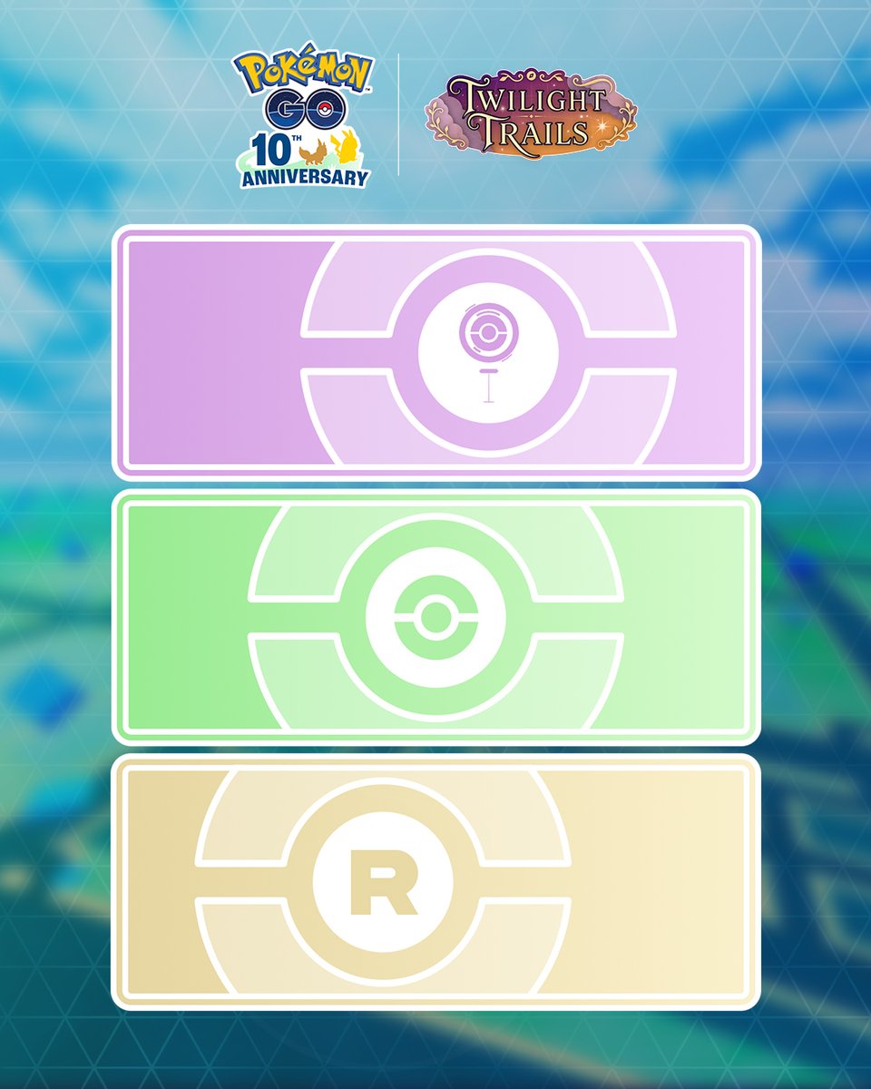 PokemonGoAppLA's tweet photo. Entrenadores: Ábranse camino con una nueva investigación temporal durante Caminos Crepusculares.

Opciones de caminos: Explorar, Capturar o Combatir. Esto determinará las tareas y las bonificaciones toda la semana.

https://t.co/QxNCsH8437 https://t.co/hPGPvM3LXL