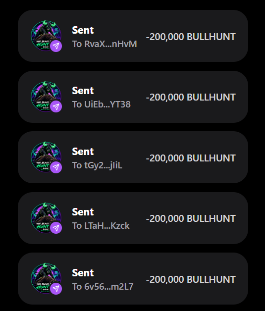blackbullhunter's tweet photo. Just drop your Solana $SOL address &amp; RT PINNED POST ♻️

Every wallet gets 200,000 $BULLHUNT🪂

First 500 wallets ⬇️ #Airdrop https://t.co/LN0UC2EdX1